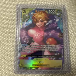 Lilith SR Alt Art OP07-111 500 Years in the Future One Piece TCG Card - Image 1