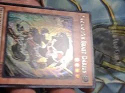 YuGiOh Gladiator Beast Darius CR06-AE051 Secret Rare Asian english - Image 3