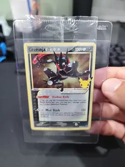Greninja Star SWSH144 SWSH: Sword & Shield Promo Cards Holo Sealed Gold Star - Image 1