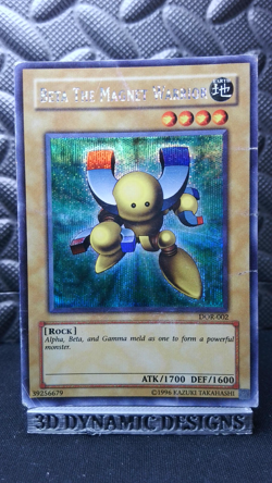 | Yugioh Beta the Magnet Warrior DOR-002 Secret Rare D Of The Roses DMG 🔥 | - Image 1
