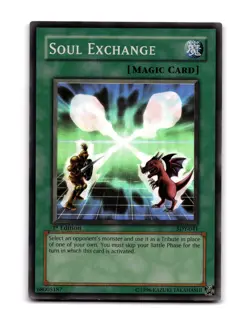 Soul Exchange Super Rare 1st Edition Starter Deck: Yugi SDY-041 2002 - Image 1