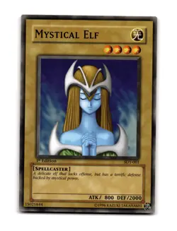 Mystical Elf Common 1st Edition Starter Deck: Yugi SDY-001 2002 - Image 1