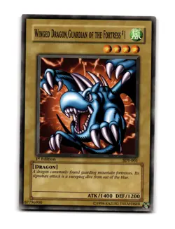 Winged Dragon, Guardian of the Fortress #1 1st Ed. Starter Deck: Yugi SDY-003 - Image 1