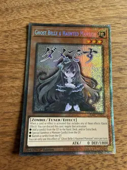 Yu-Gi-Oh! Rarity Collection 5 Ghost Belle & Haunted Mansion RA05-EN092 Starlight - Image 2