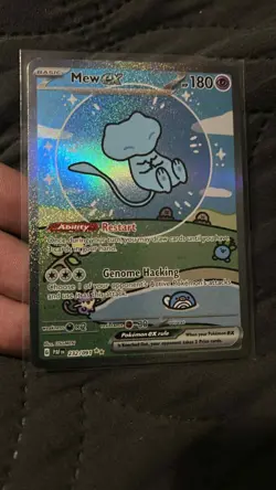 Pokemon TCG Bubble Mew EX Paldean Fates 232/091 Special Illustration Rare Card - Image 1