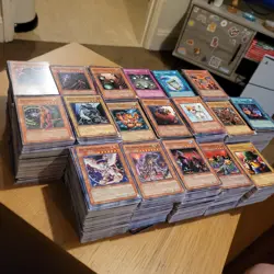 Yugioh Card Bundle Vintage/Modern Mixed Sets Non Foil Roughly 1900 HP-NM Konami - Image 1