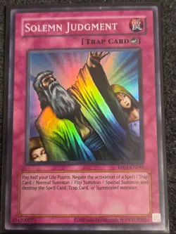 Yugioh Solemn Judgment RP01-EN045 Super Rare Unlimited NM - Image 1