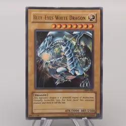 YuGiOh Blue Eyes White Dragon Ultra JMP-001 Shonen Jump Promo NM-EX English v872 - Image 1
