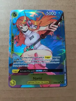 Nami OP08-106 SR Alt Art Two Legends OP-08 ONE PIECE English Mint - Image 1
