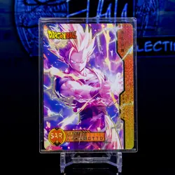 Goku Potara Trading Card Serial #/388 LZ-SAR-007 Dragon Ball Z Holo Glitter Foil - Image 2