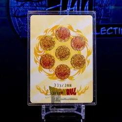 Goku Potara Trading Card Serial #/388 LZ-SAR-007 Dragon Ball Z Holo Glitter Foil - Image 3