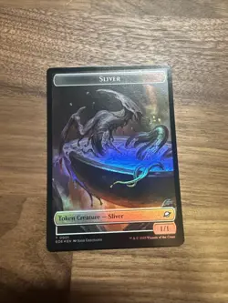 Robot #0010 Sliver #0001 TOKEN EDGE OF ETERNITIES EOE MTG FOIL - Image 1