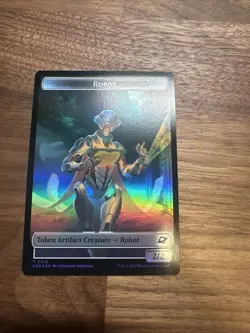 Robot #0010 Sliver #0001 TOKEN EDGE OF ETERNITIES EOE MTG FOIL - Image 2