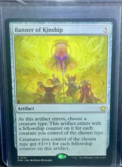 Banner of Kinship - MTG FDN Foundations - NM/MINT - Image 1