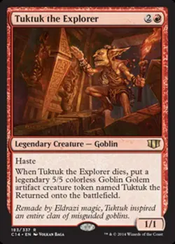 x1 Tuktuk the Explorer R MTG Commander 2014 M/NM, English - Image 1