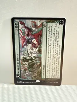 Invasion of Ikoria / Zilortha, Apex of Ikoria - March of Machines - MTG MOM 190R - Image 1