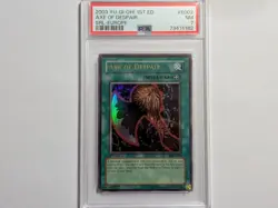 Yu-Gi-Oh Axe Of Despair MRL-E002 Spell Ruler 1st Edition PSA 7 - Image 1