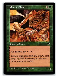 Tempest #238 Muscle Sliver - MTG Card - Image 1