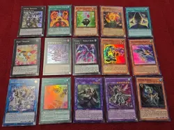 Lot #4 Yu-Gi-Oh! Card Collection of 15x Yugioh Cards! See Photos. All Holo Foil - Image 1