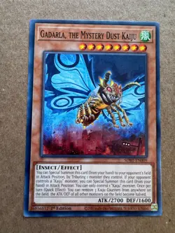 Gadarla, the Mystery Dust Kaiju SDBT-EN009 Structure Deck Yugioh 1st Ed - Image 1