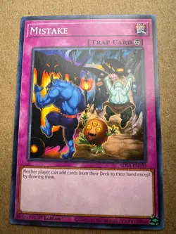 Mistake SDSA-EN039 Sacred Beasts 1st Edition Yugioh - Image 1