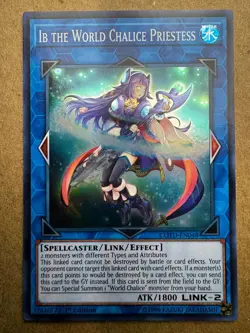 IB the World Chalice Priestess 1st Edition COTD-EN048 Yugioh - Image 1