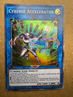Cyberse Accelerator IGAS-ENSE1 Ignition Assault Limited|Limited Edition Yugioh - Image 1
