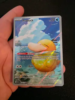 Pokemon TCG Ascended Heroes Psyduck Art Rare 226/217 Near Mint Pack Fresh - Image 3