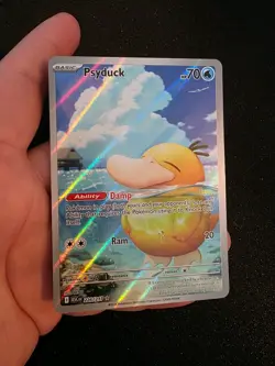 Pokemon TCG Ascended Heroes Psyduck Art Rare 226/217 Near Mint Pack Fresh - Image 4