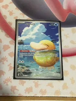 Pokemon TCG Ascended Heroes Psyduck Art Rare 226/217 Near Mint Pack Fresh - Image 1