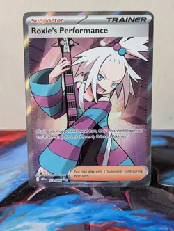 Roxie's Performance 112/086 Ultra Rare ME04: Chaos Rising Pokemon TCG - NM - Image 1