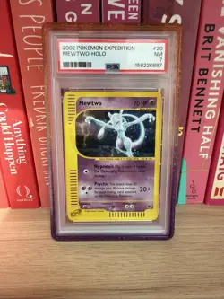 Mewtwo 20/165 Holo - PSA 7 (Expedition) - Image 1