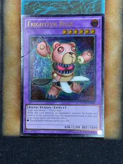 Yugioh Frightfur Bear NECH-EN046 Ultimate Rare MP - Image 1