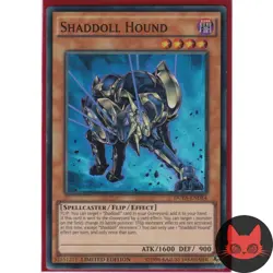 Yugioh Shaddoll Hound DUEA-ENDE4 Super Rare NM - Image 1