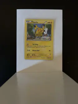 Build a Bear Pokemon Card Pikachu Promo Trading Card TCG - Image 1