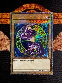 🔥YUGIOH • DARK MAGICIAN • QUARTER CENTURY SECRET RARE • TN23-EN001 • NM🔥 - Image 1