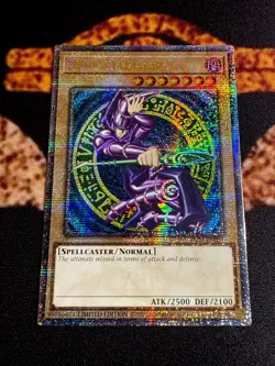 🔥YUGIOH • DARK MAGICIAN • QUARTER CENTURY SECRET RARE • TN23-EN001 • NM🔥 - Image 2