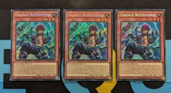 CORI-EN012 Crackle Blitzclique x3 Secret Rare 1st Ed YuGiOh Playset - Image 1
