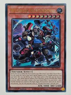 YuGiOh CORI-EN010 Whisker Blitzclique Ultra Rare - Image 1