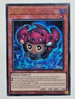 YuGiOh CORI-EN004 Griffoh Ultra Rare - Image 1