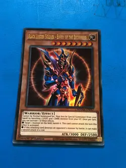 YUGIOH Ultra Rare Black Luster Soldier - Envoy Of The Beginning MAMA-EN047 1st - Image 1