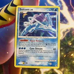 Suicune - (Cracked Ice Holo) 019/132 Miscellaneous Cards & Products Holo - Image 3