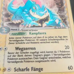 Pokemon TCG Karte - Impergator 2/101 EX Dragon Frontiers Holo - Deutsch - Image 3