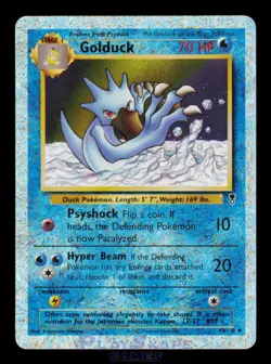 Pokemon Card Golduck 43/110 Legendary Collection Reverse Holo Vintage MP - Image 1