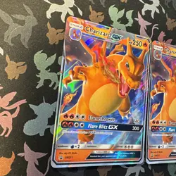 Charizard GX SM211 Holo Black Star Promo Card Near Mint Condition - Image 2