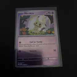 Mimikyu 042/094 Reverse Holo Phantasmal Flames Pokemon Card - Mint - Image 1