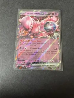 Team Rockets Mewtwo EX 216 Promo Holo Pokemon Card - Mint - Image 1