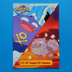 TV13 #109 #110 Non-Holo Pokemon Karte Topps 1999 Vintage TVAnimationEdition - Image 1