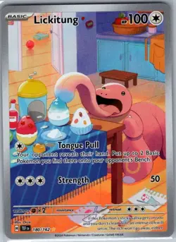 Lickitung 180/162 SV05: Temporal Forces - Pokemon Card - NM - Image 1