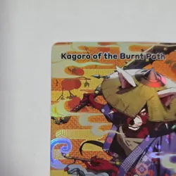 Azuki TCG Azuki Trading Card Game Kagoro of the Burnt Path Leader Foil AZK01-121 - Image 4